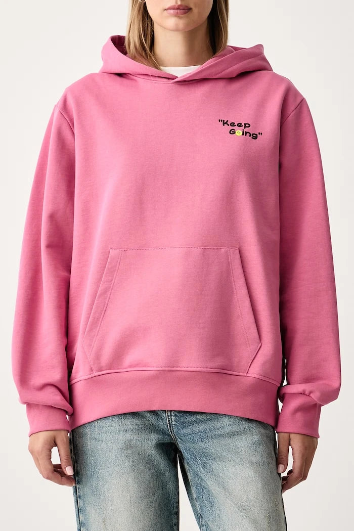 Pamuklu kapüşonlu sweatshirt