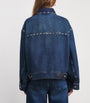 Studded Denim Jacket U71BL LE BLUE