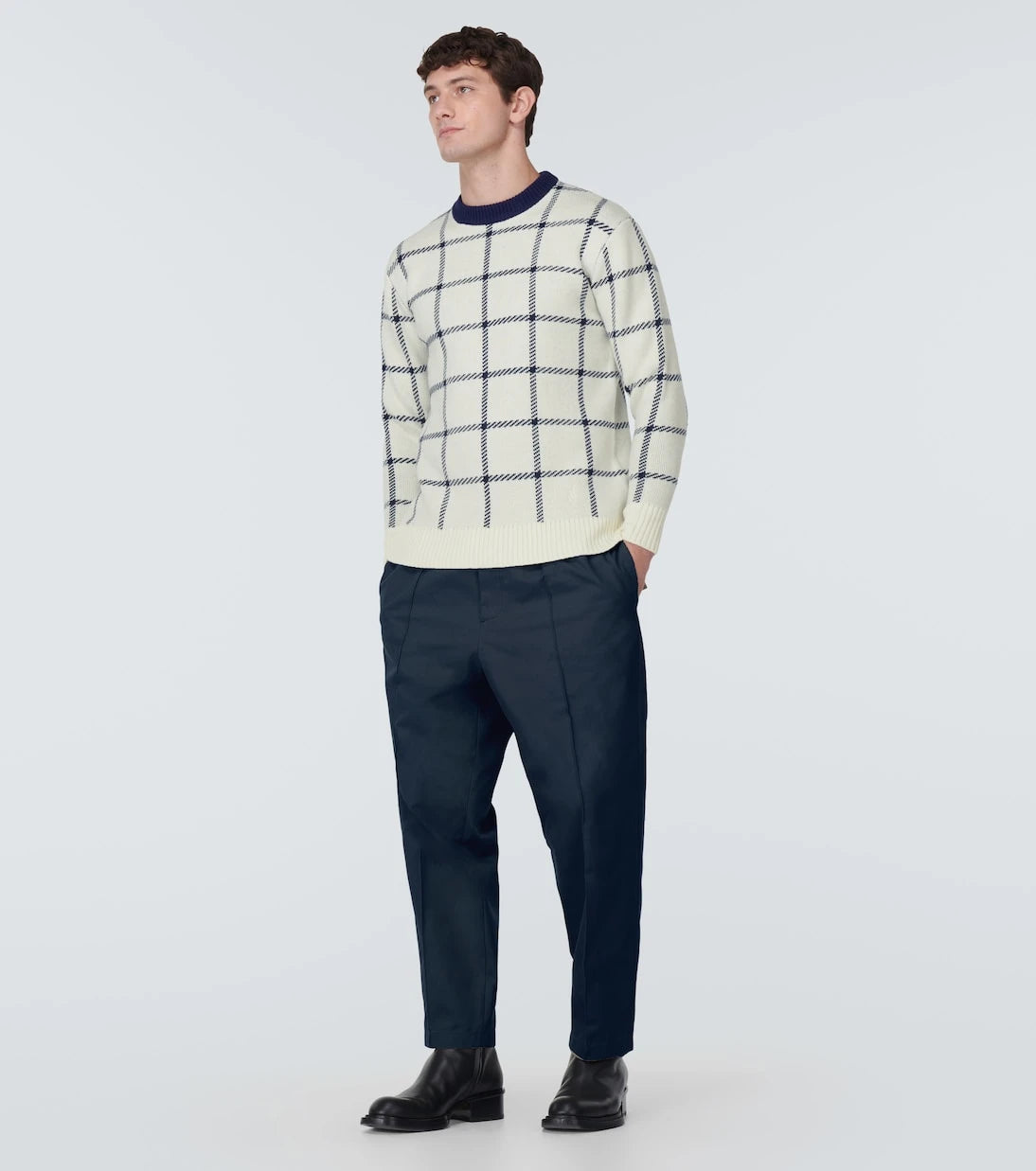 JW Anderson - Ribbed-knit wool sweater