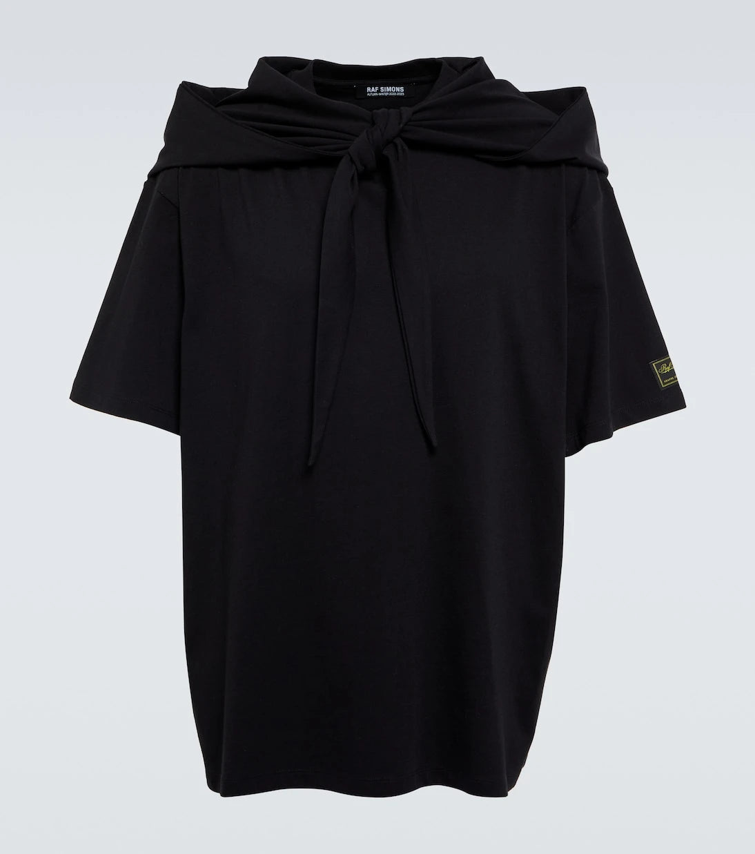 Raf Simons - Cotton jersey hooded T-shirt