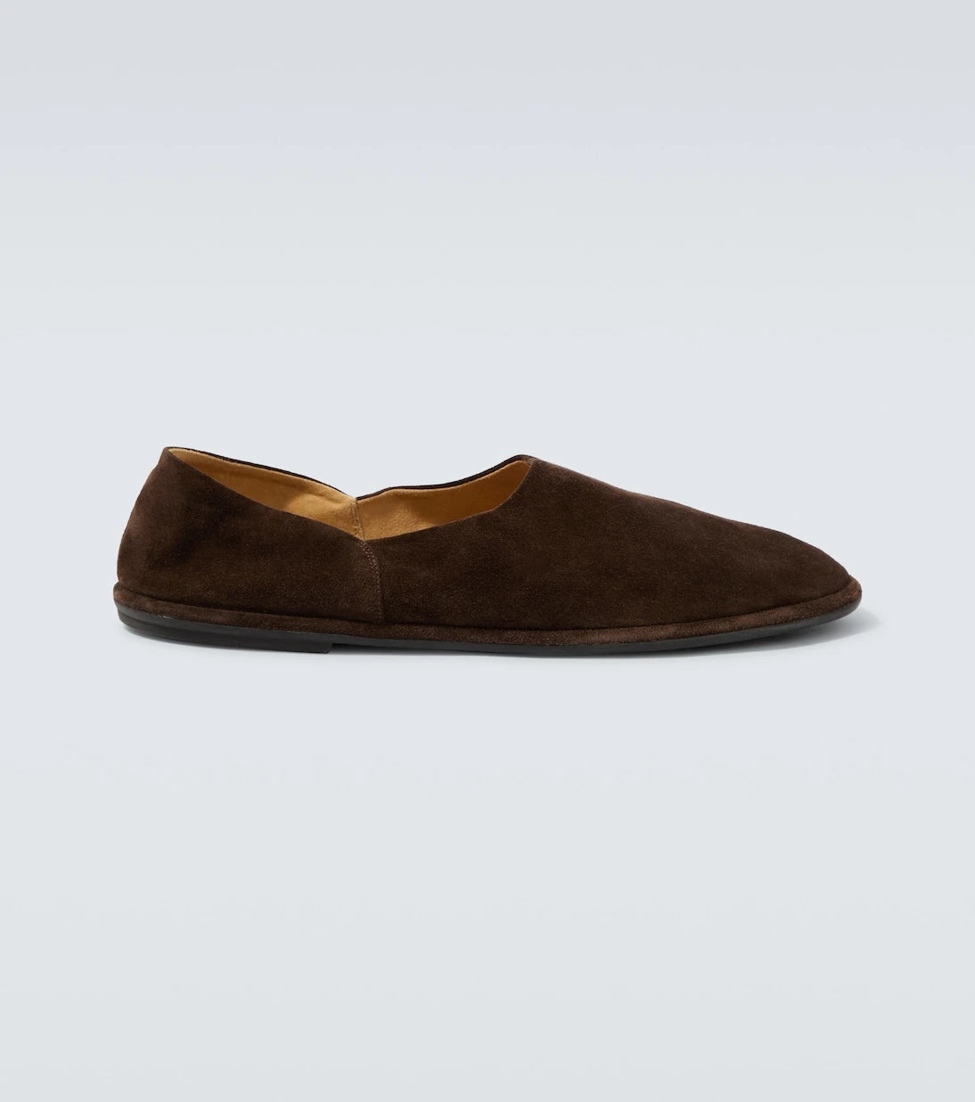 The Row - Canal suede slip-on shoes