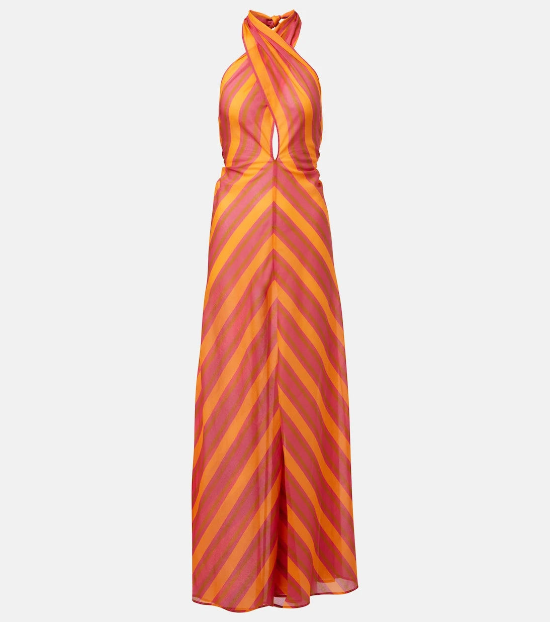 Eres - Neree printed cotton voile maxi dress