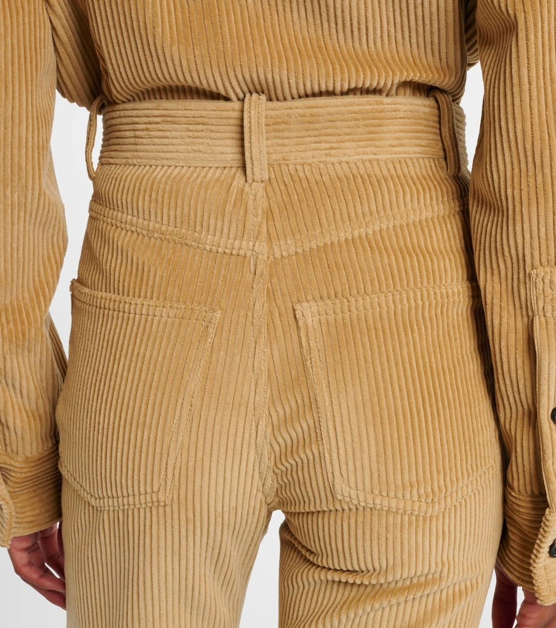 Bottega Veneta - Cotton corduroy flared pants