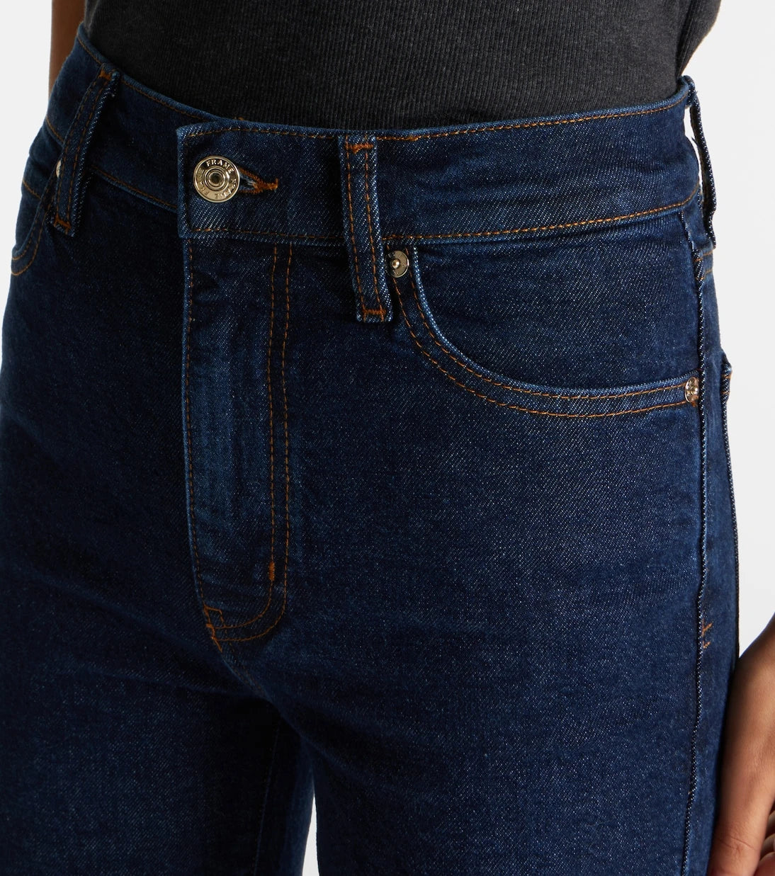 Frame - Arrow high-rise bootcut jeans