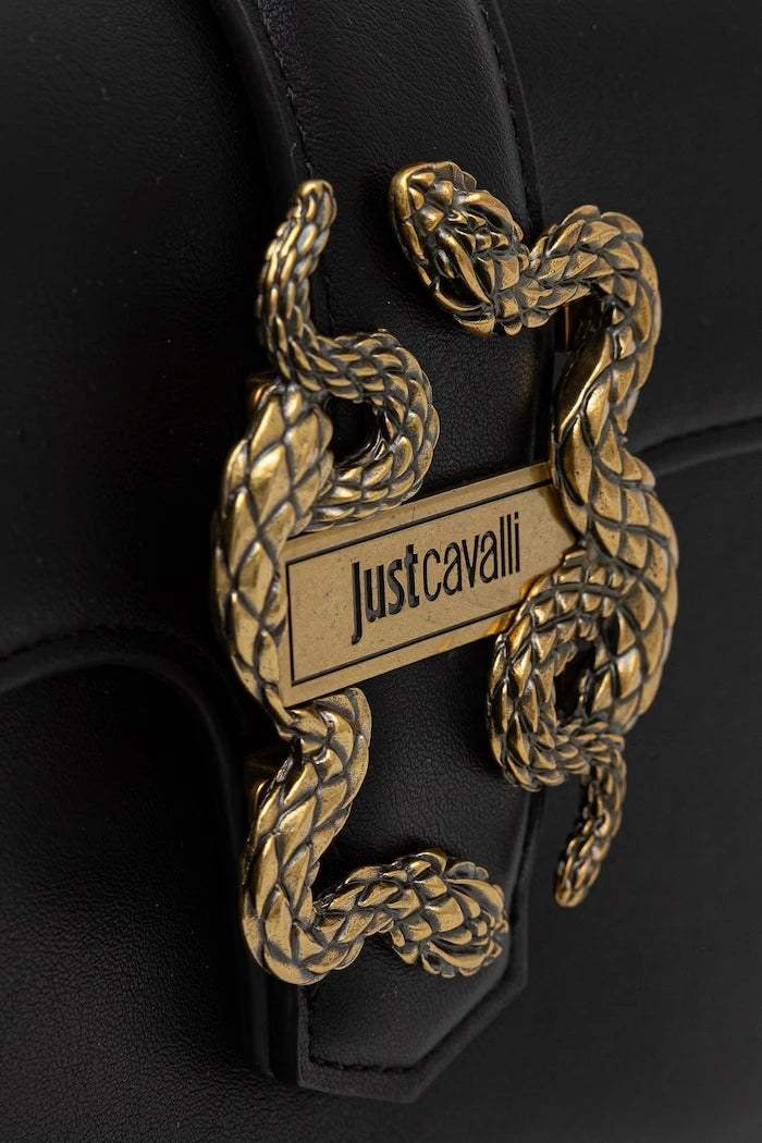 Just Cavalli suni deri kadın crossbody çanta