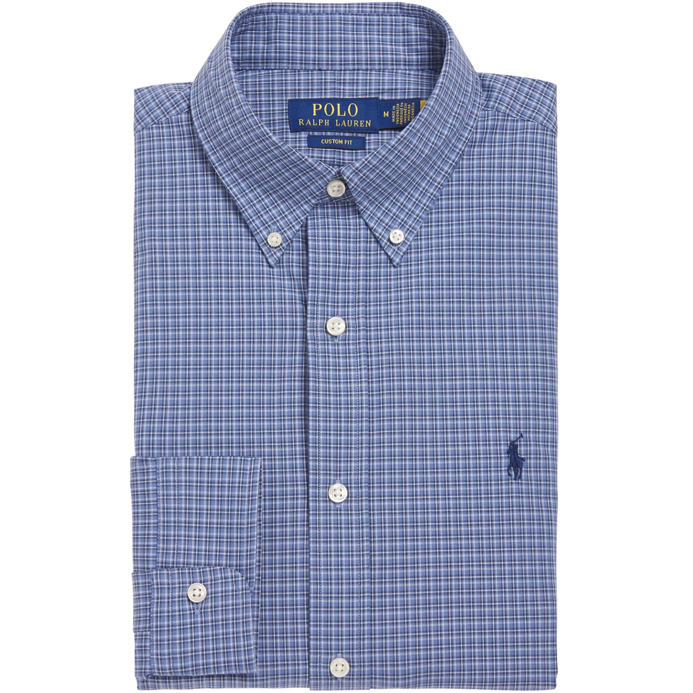 Cotton Poplin Check Shirt