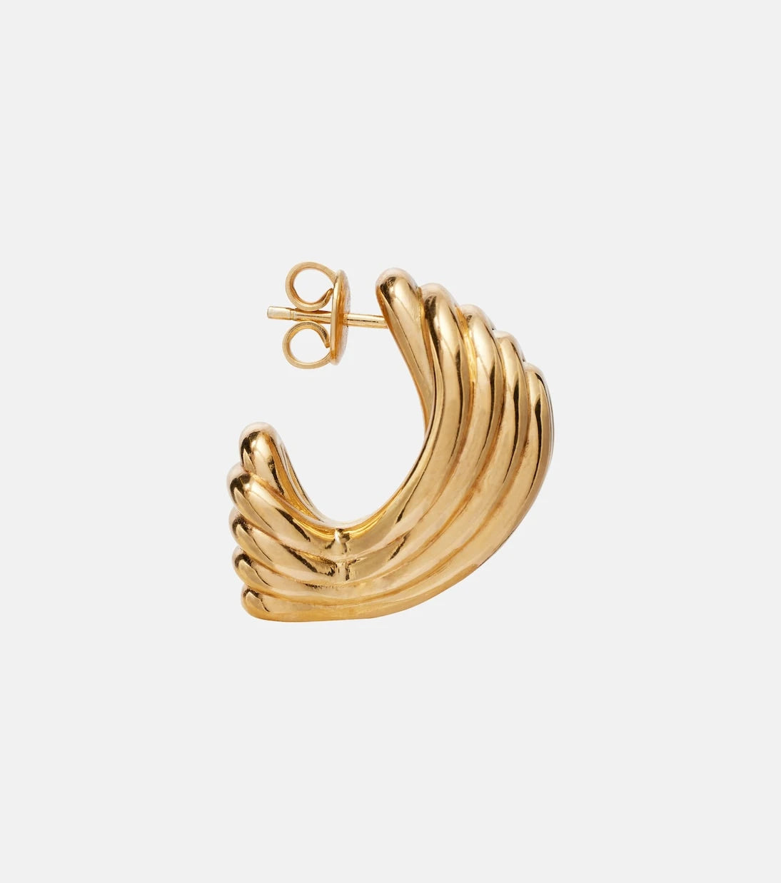Bottega Veneta - Gold-plated sterling silver earrings