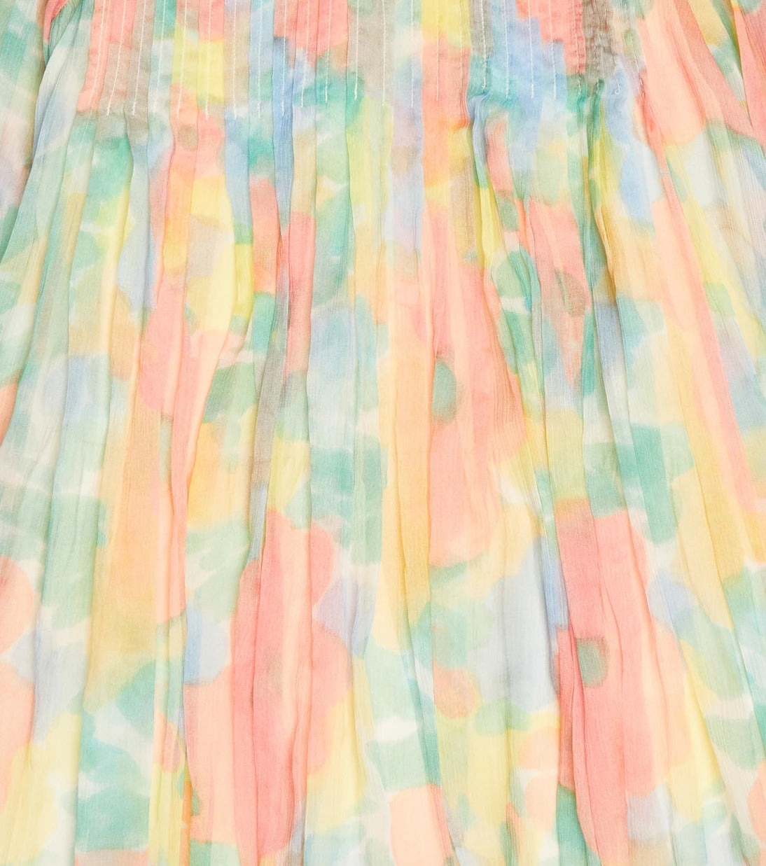 Stella McCartney Kids - Floral silk georgette dress
