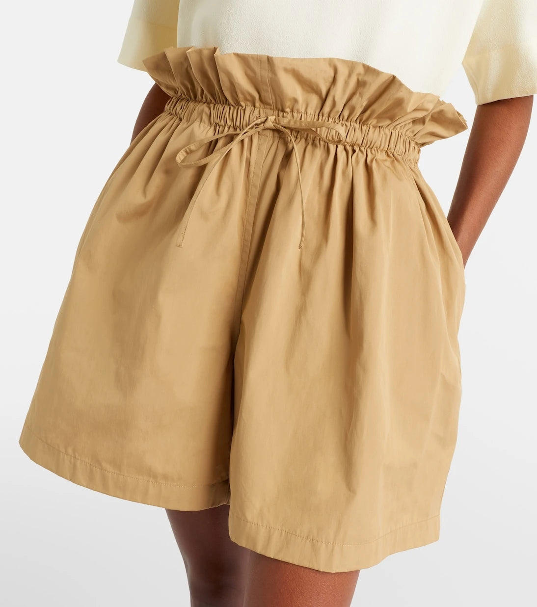 Jil Sander - Cotton poplin shorts