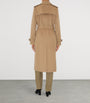 Burberry Beige Cashmere Long Kensington Heritage Trench Coat
