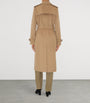 Burberry Beige Cashmere Long Kensington Heritage Trench Coat