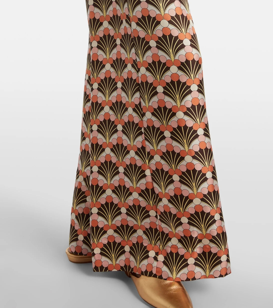 La DoubleJ - Printed silk palazzo pants