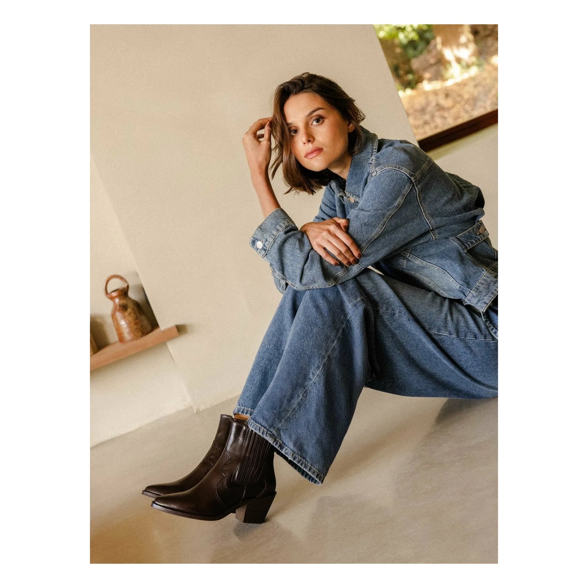 Bobbies - Dakota Boots Leather | Brown
