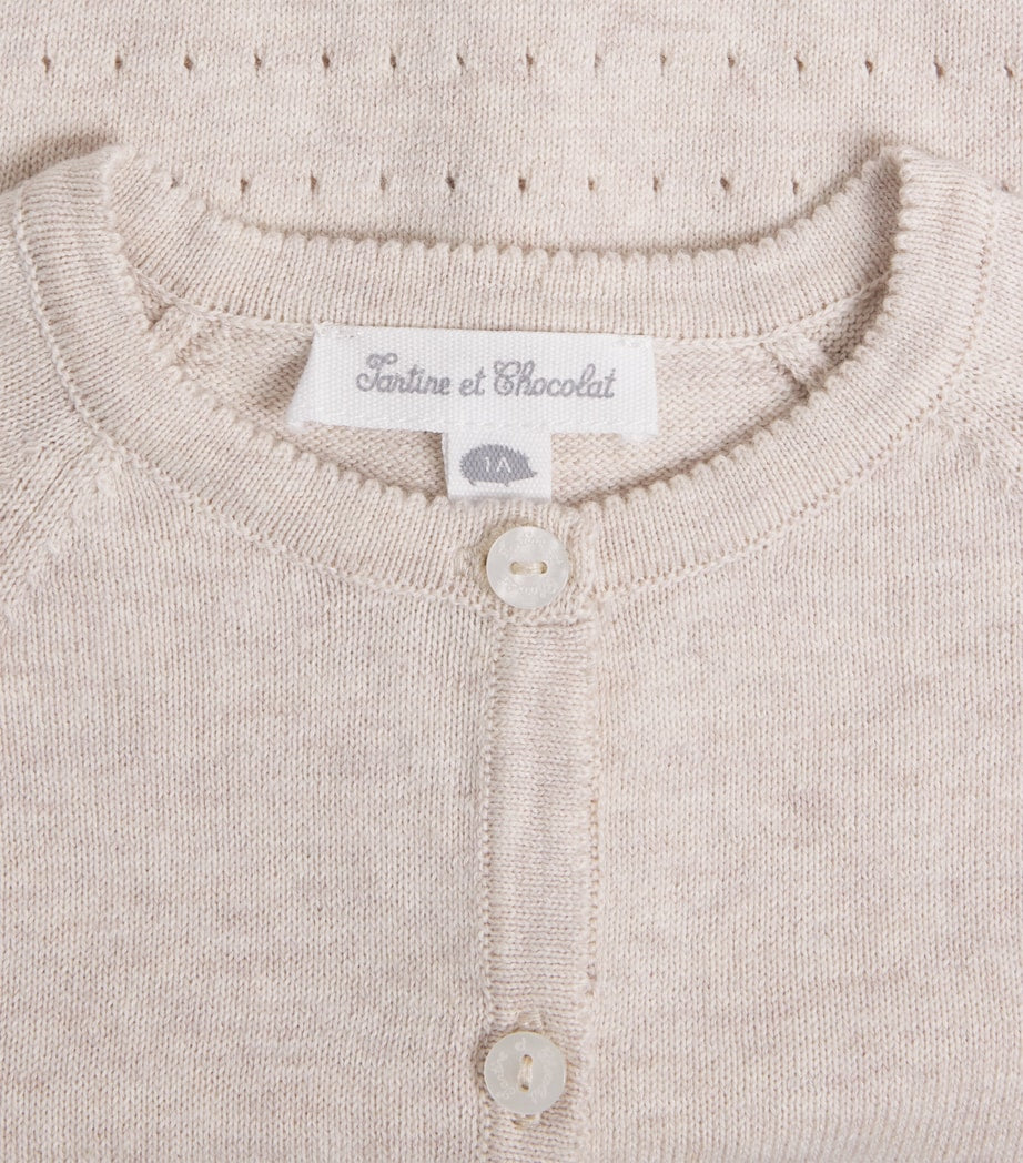 Tartine et Chocolat Cotton Cardigan (1 Month - 24 Months)