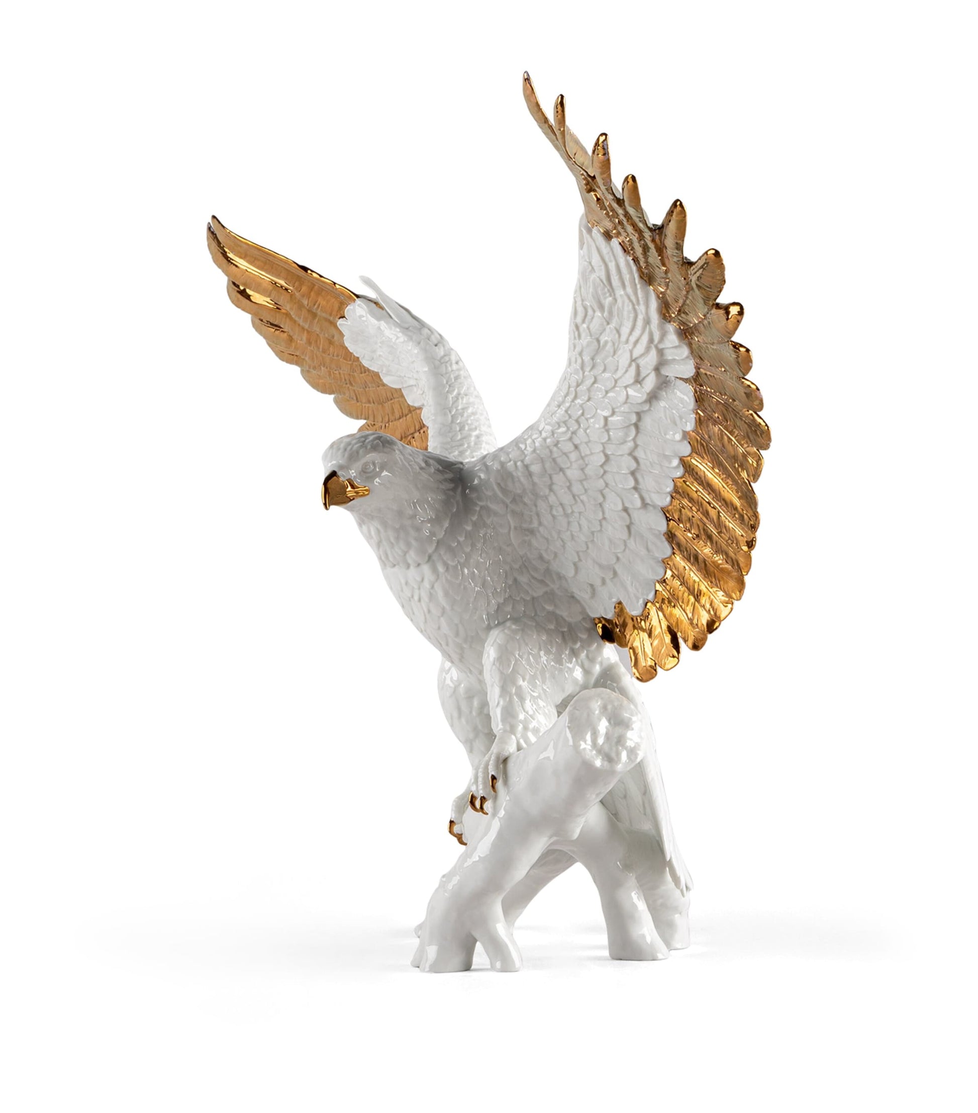Lladró Porcelain Freedom Eagle Figure