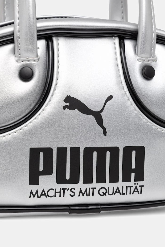 Puma kadın crossbody çanta suni deriden 1976 Metallic Micro Grip