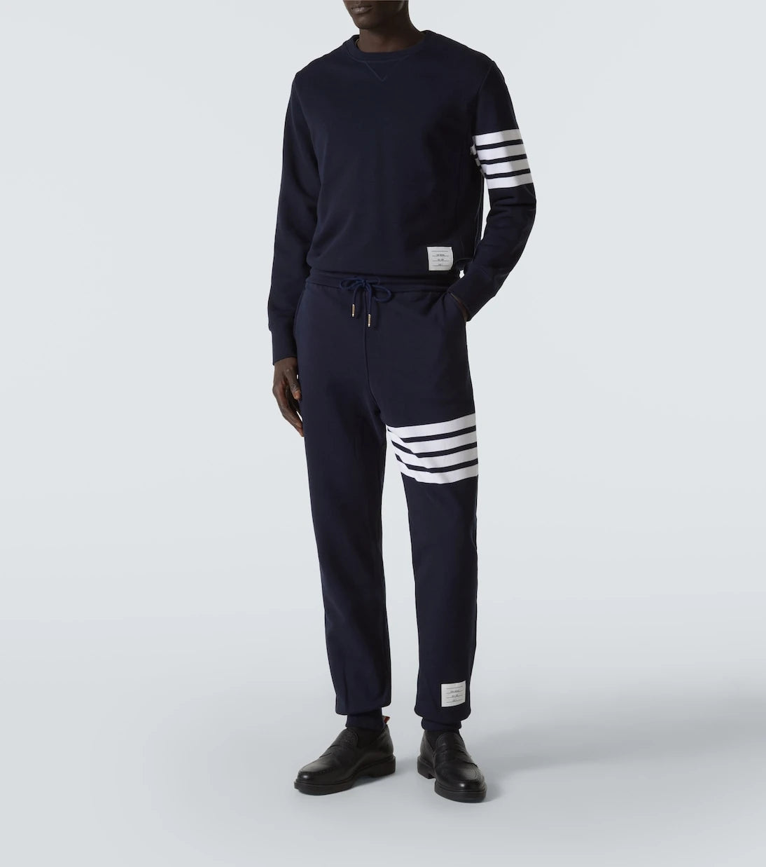 Thom Browne - 4-Bar cotton sweatpants