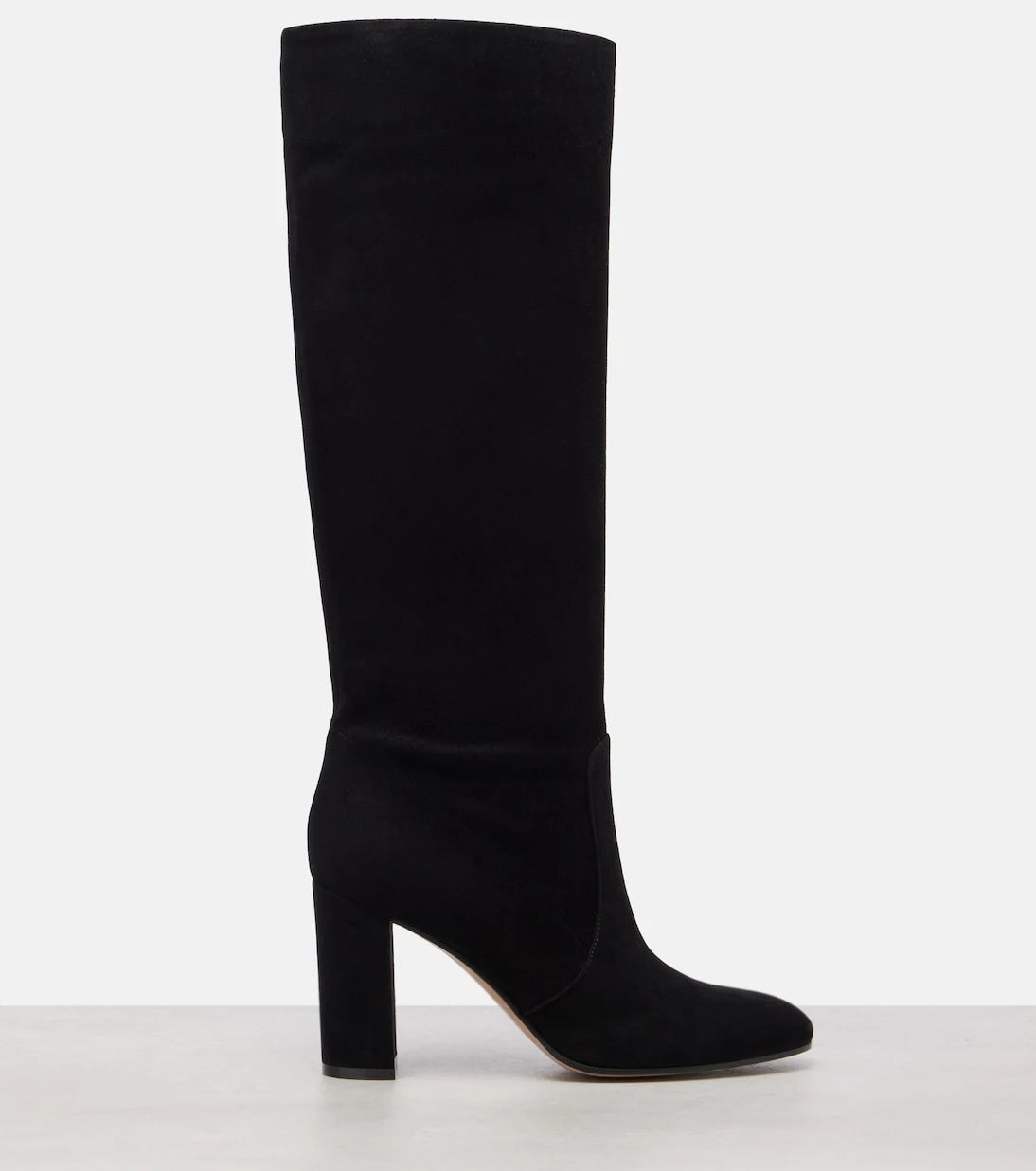 Gianvito Rossi - Glen 85 suede knee-high boots