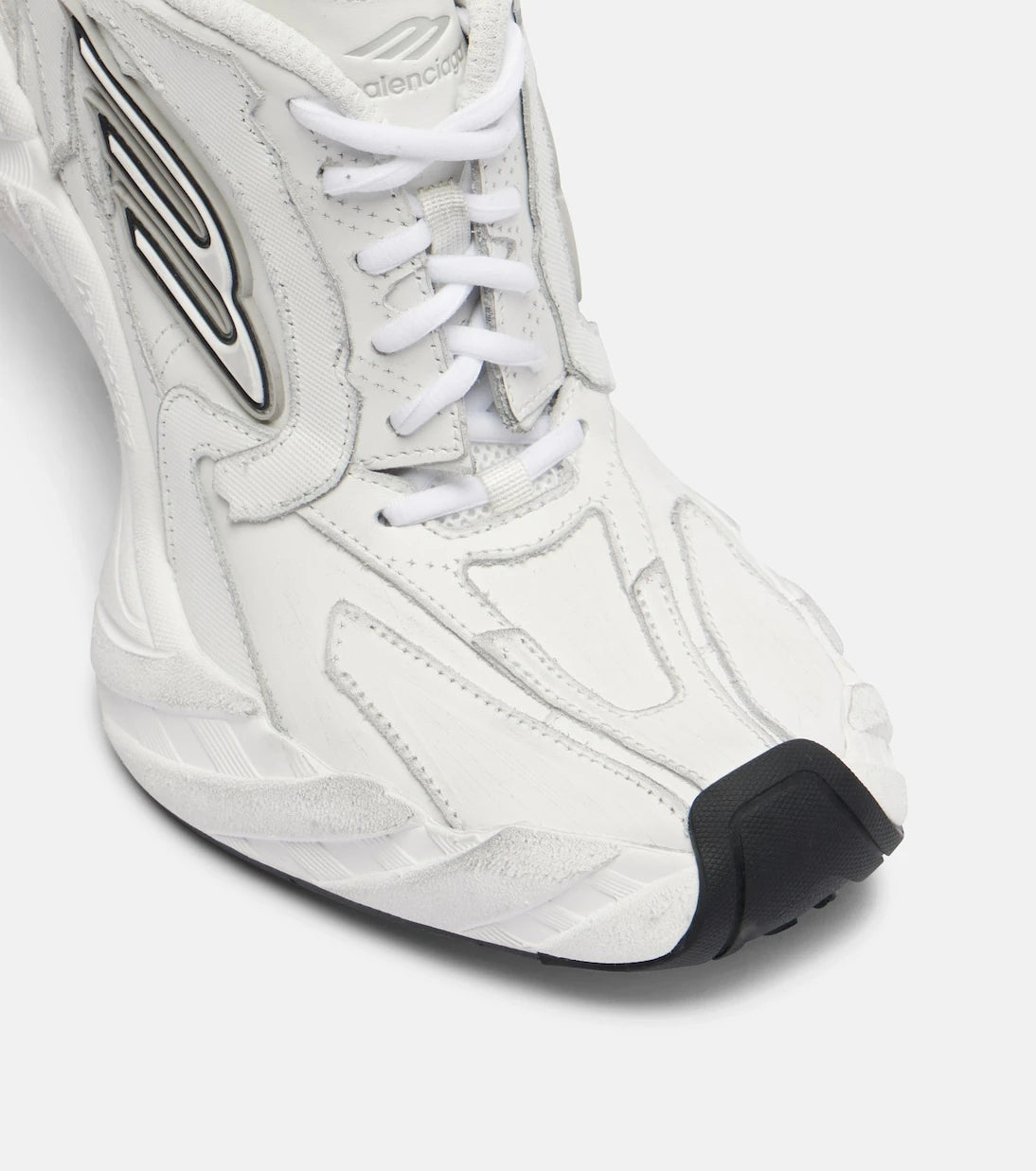 Balenciaga - Monday leather sneaker pumps