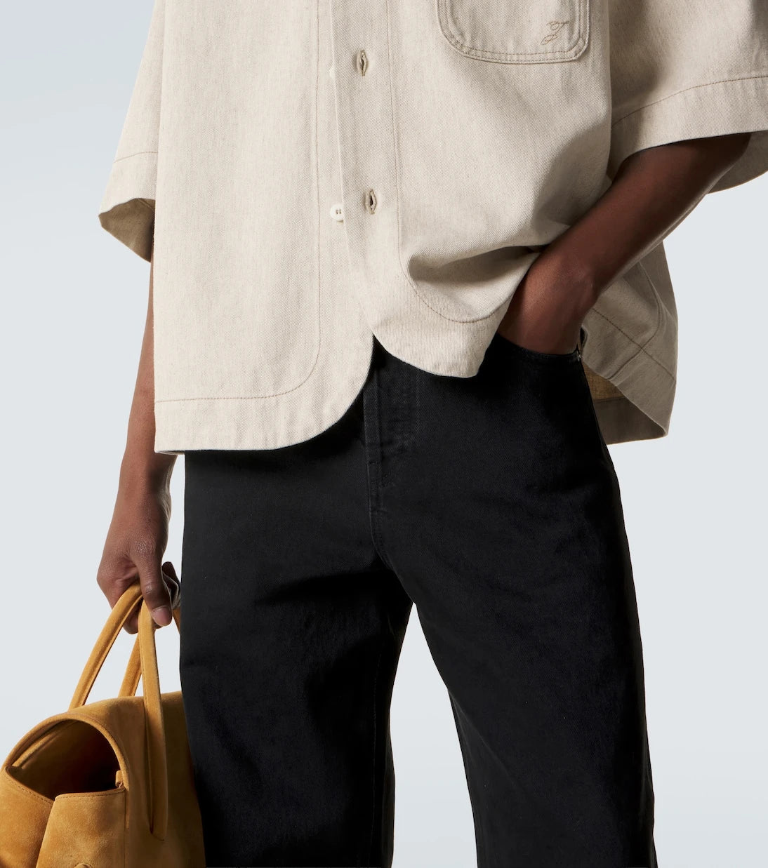 Jacquemus - Paysan de-Nîmes denim shirt