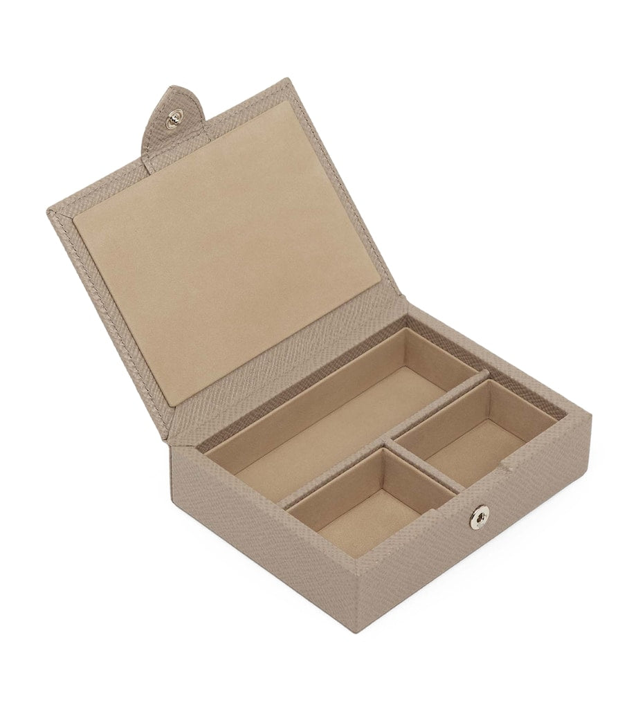 Small Panama Leather Jewellery Box