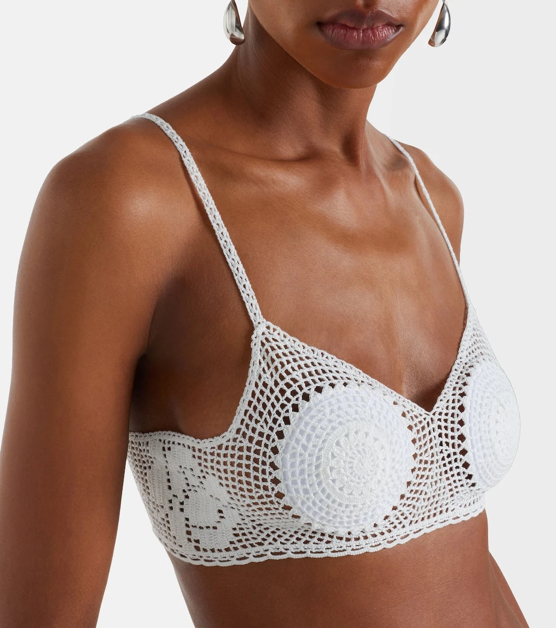 Magda Butrym - Crochet cotton bra