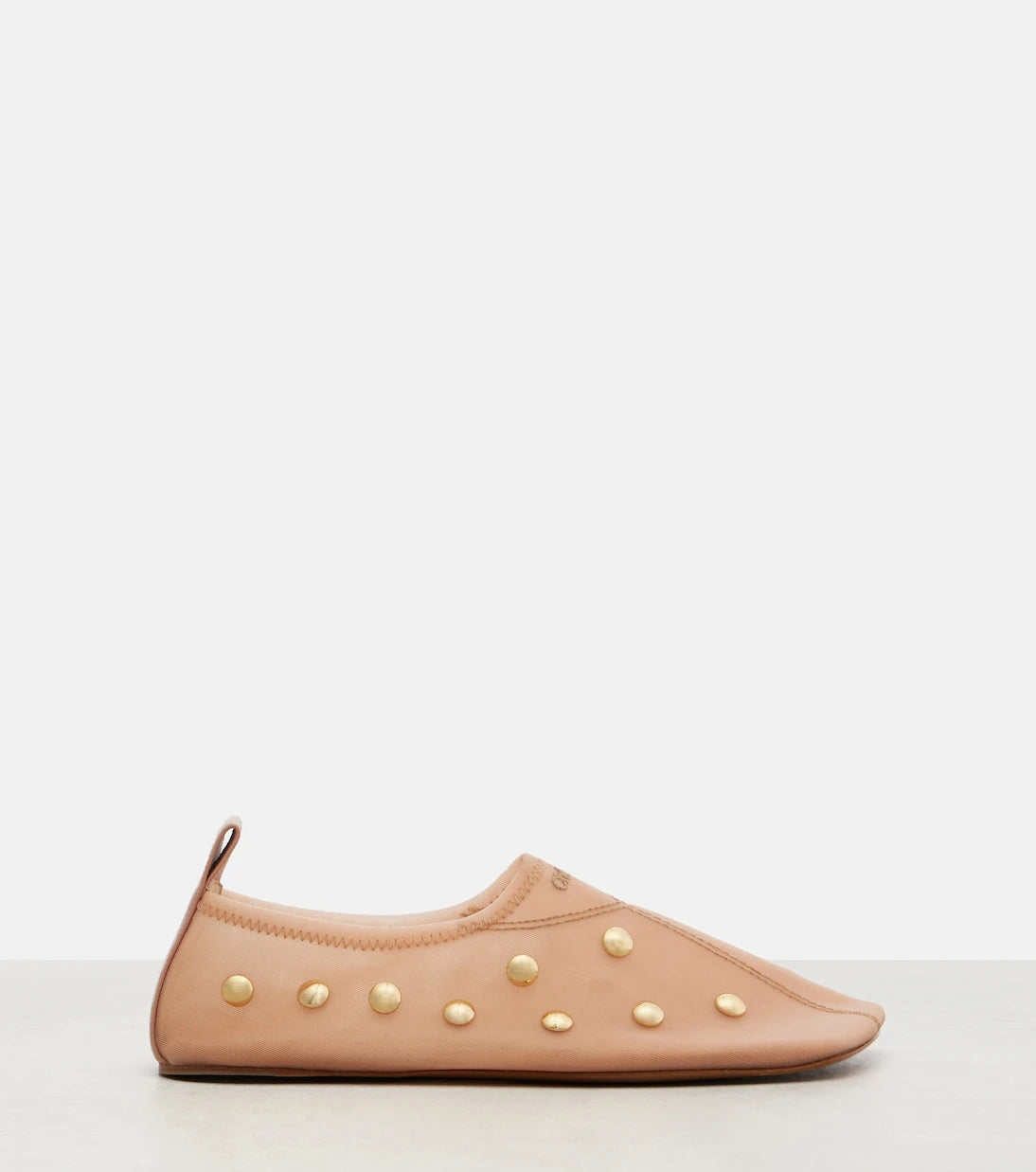 Chloé - Rita studded mesh flats