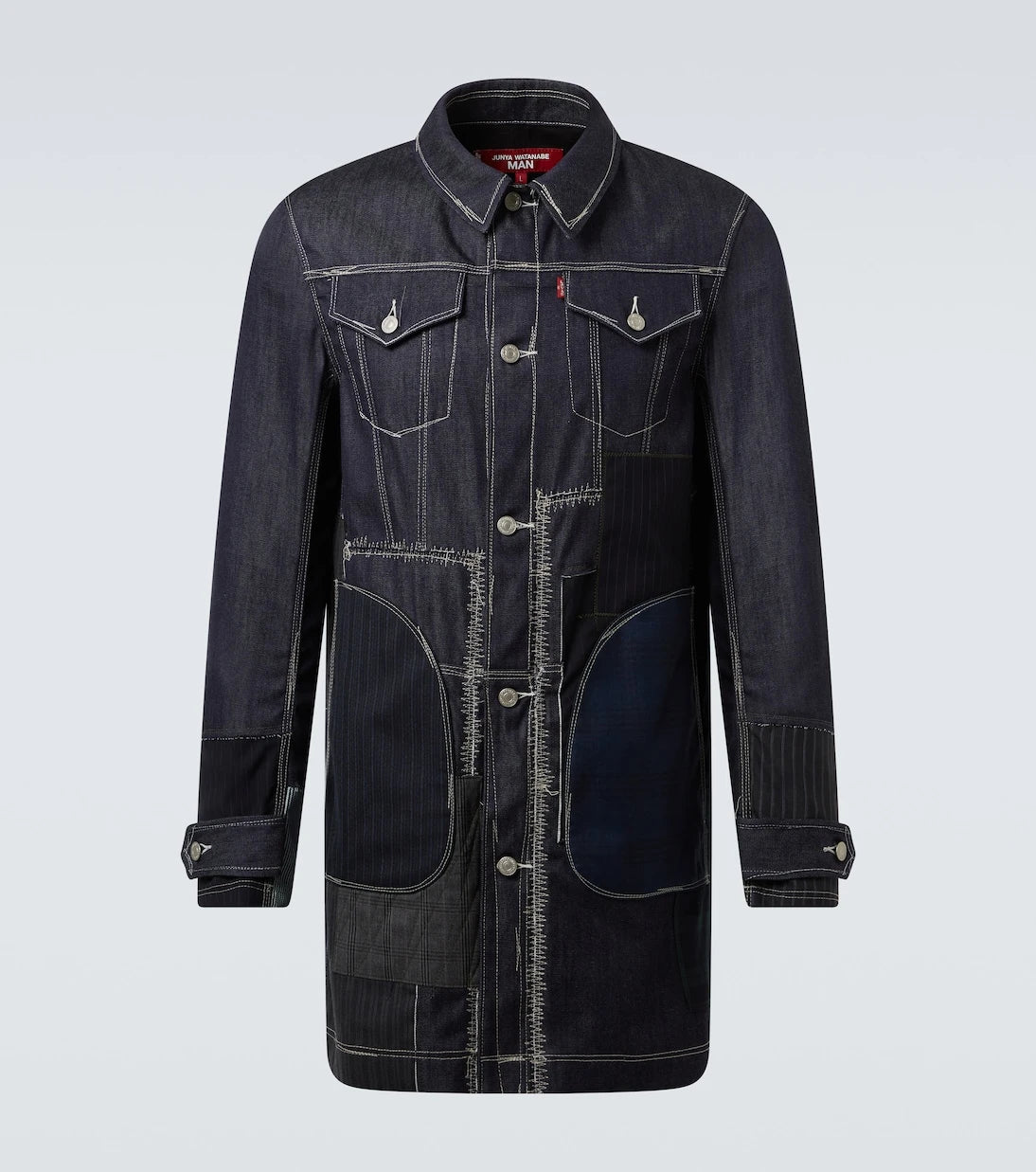 Junya Watanabe - x Levi's® patchwork jacket