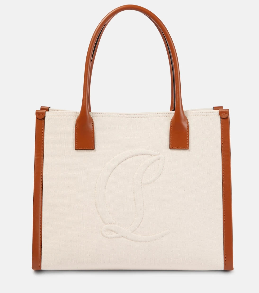 Christian Louboutin - By My Side E/W Large canvas tote bag