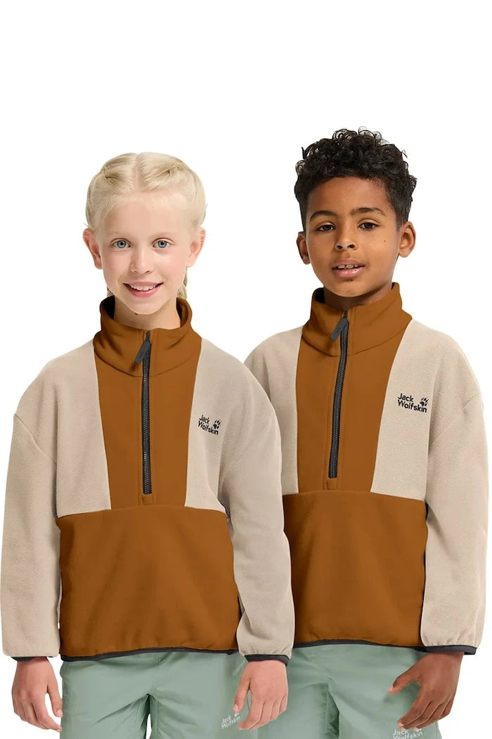 Jack Wolfskin çocuk polar üst COLORBLOCK TAUNUS HZ K