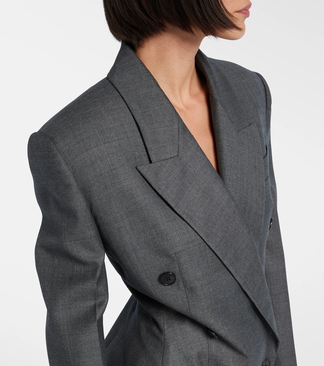Givenchy - Double-breasted wool blazer