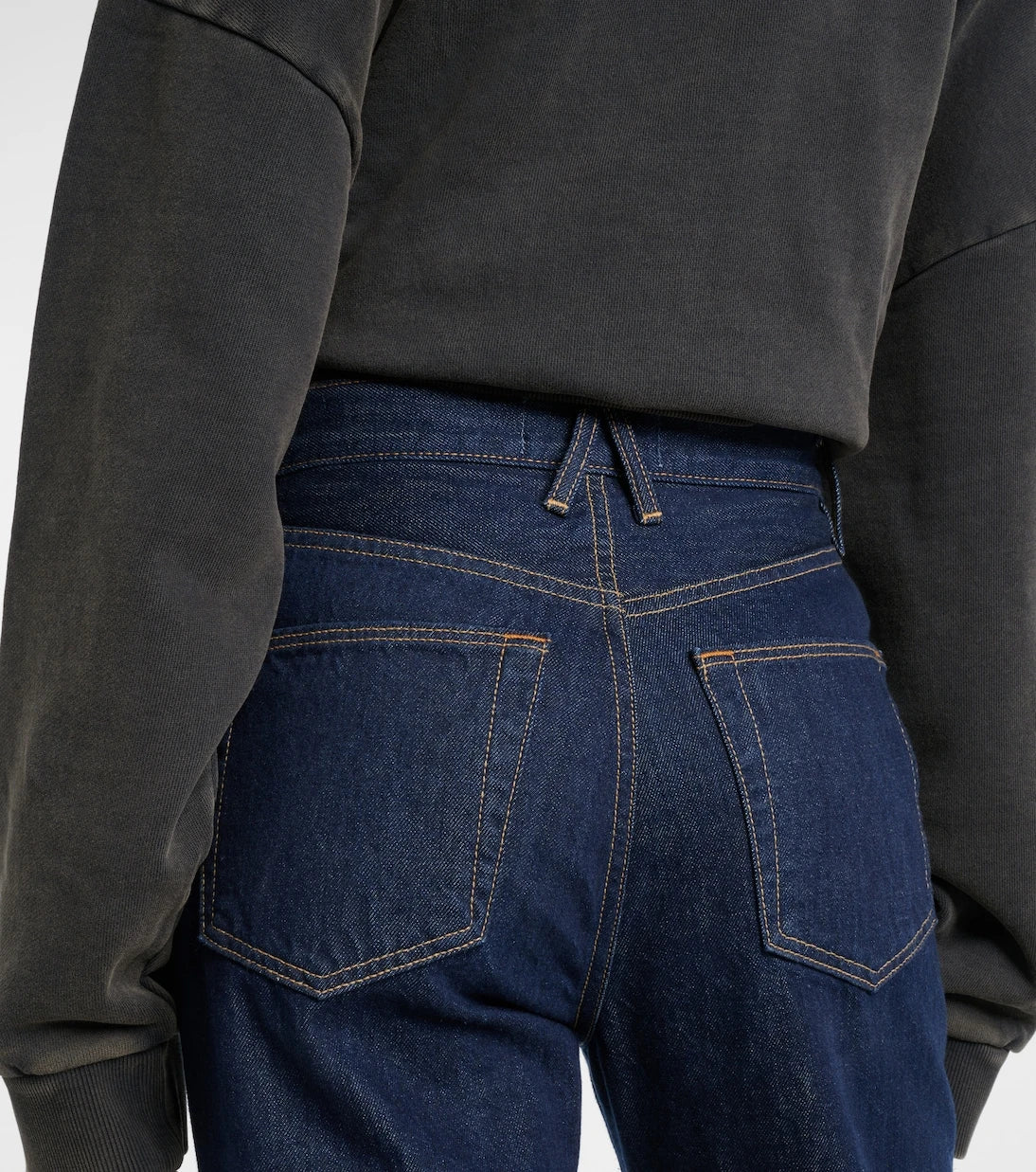 Slvrlake - London high-rise straight jeans
