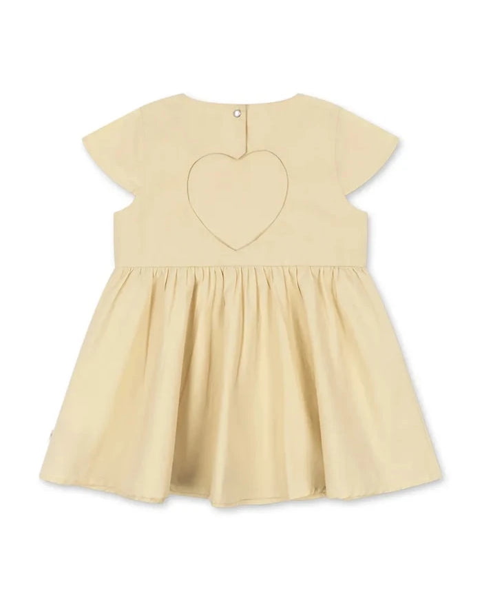 Konges Sløjd pamuk elbise HEARLY DRESS GOTS