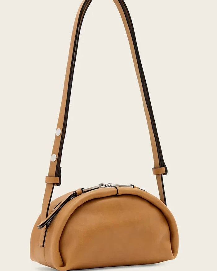 AllSaints kadın deri crossbody çanta ROSALIE