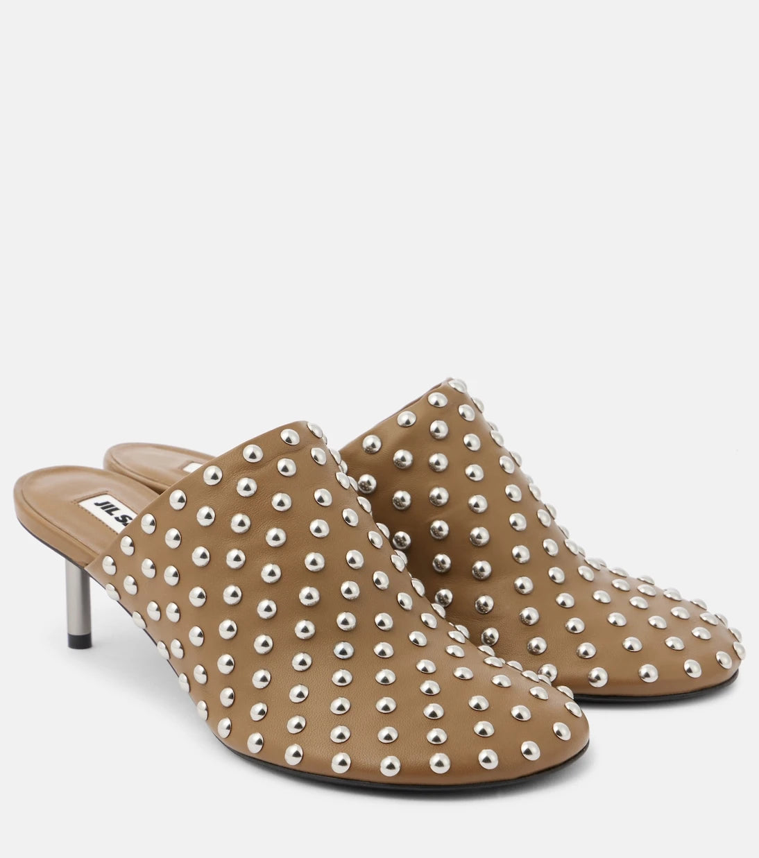 Jil Sander - Studded leather mules