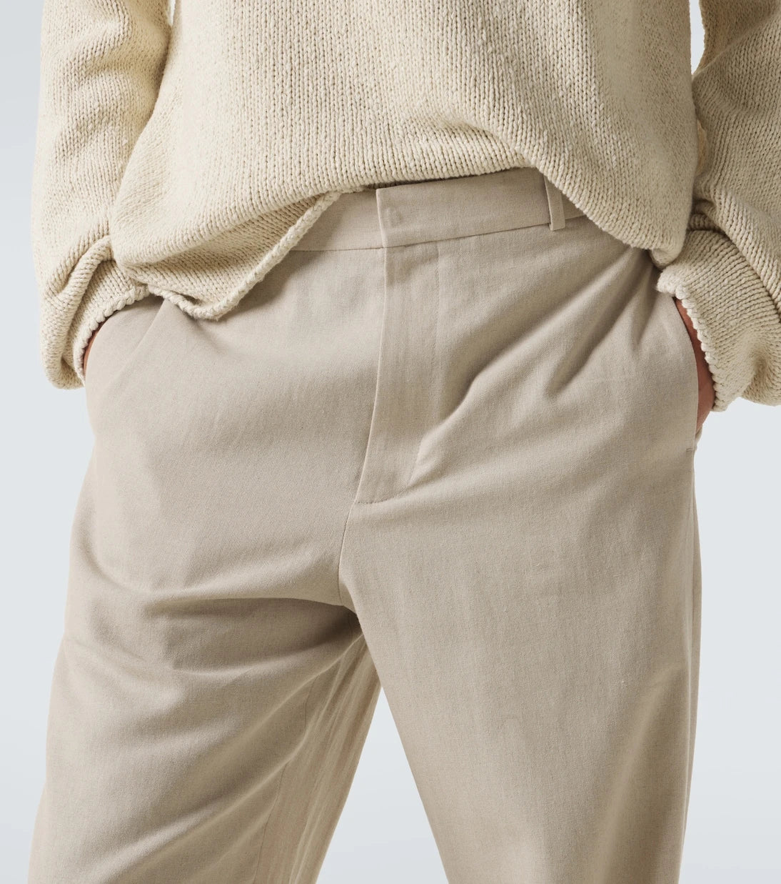 The Row - Toril linen-blend wide-leg pants