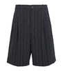 Polo Ralph Lauren Multi Hemp Pinstripe Bermuda Shorts