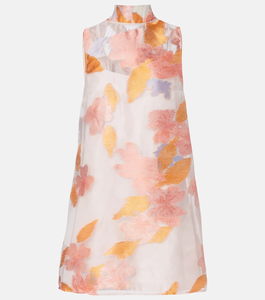 Staud - Albee floral organza minidress