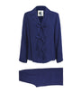 The Bow Pyjama Set Navy