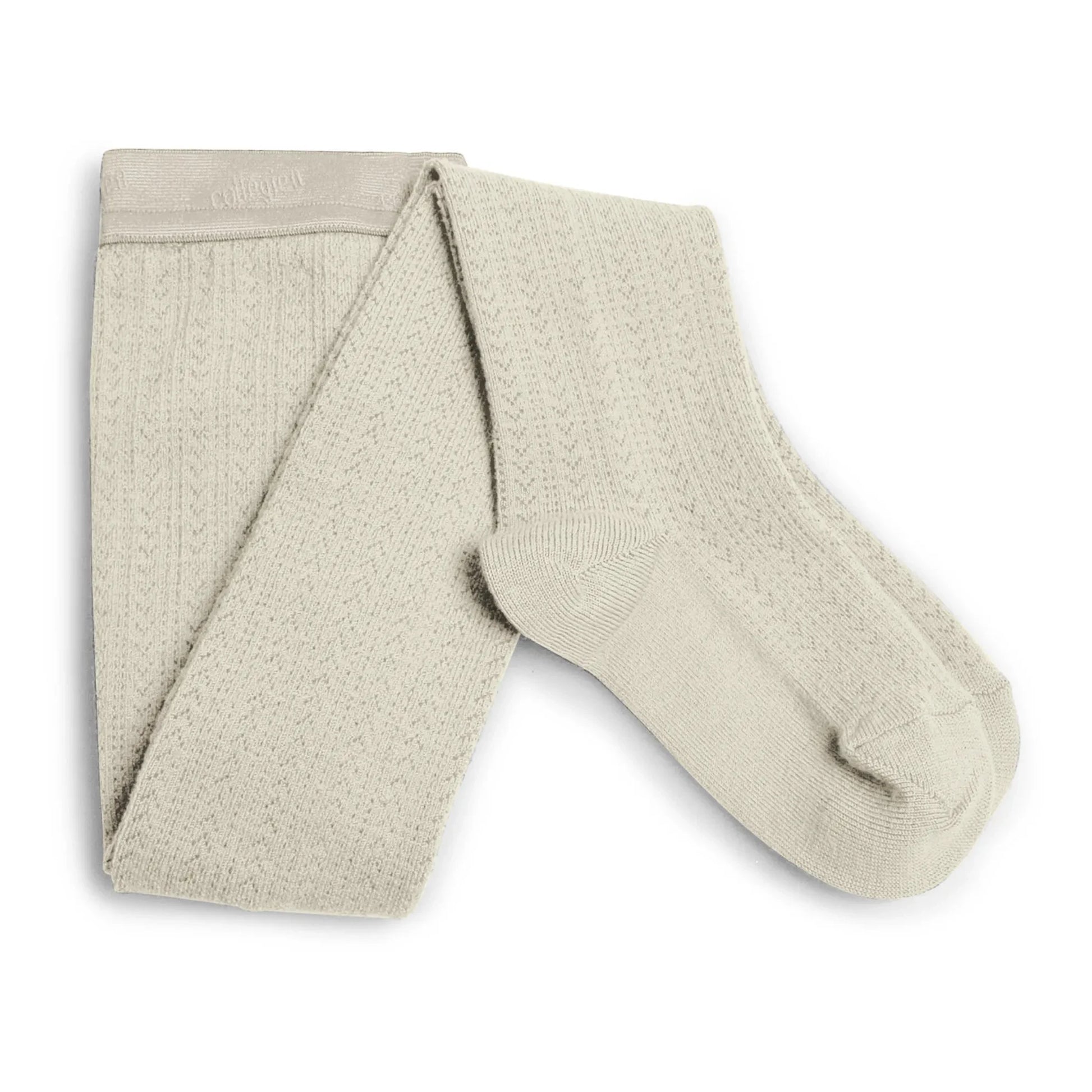 Collégien - Angélique merino wool tights | Cream