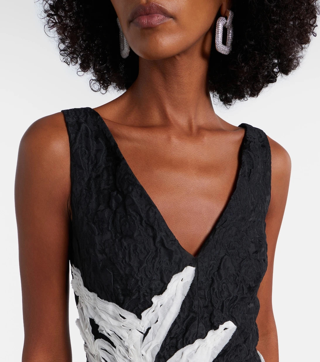 Erdem - Floral jacquard midi dress