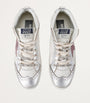 White Leather Mid Star Sneakers