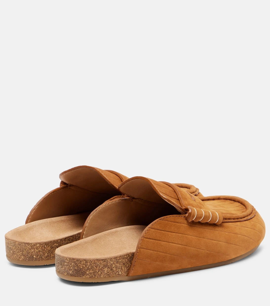 JW Anderson - Stitch suede mules