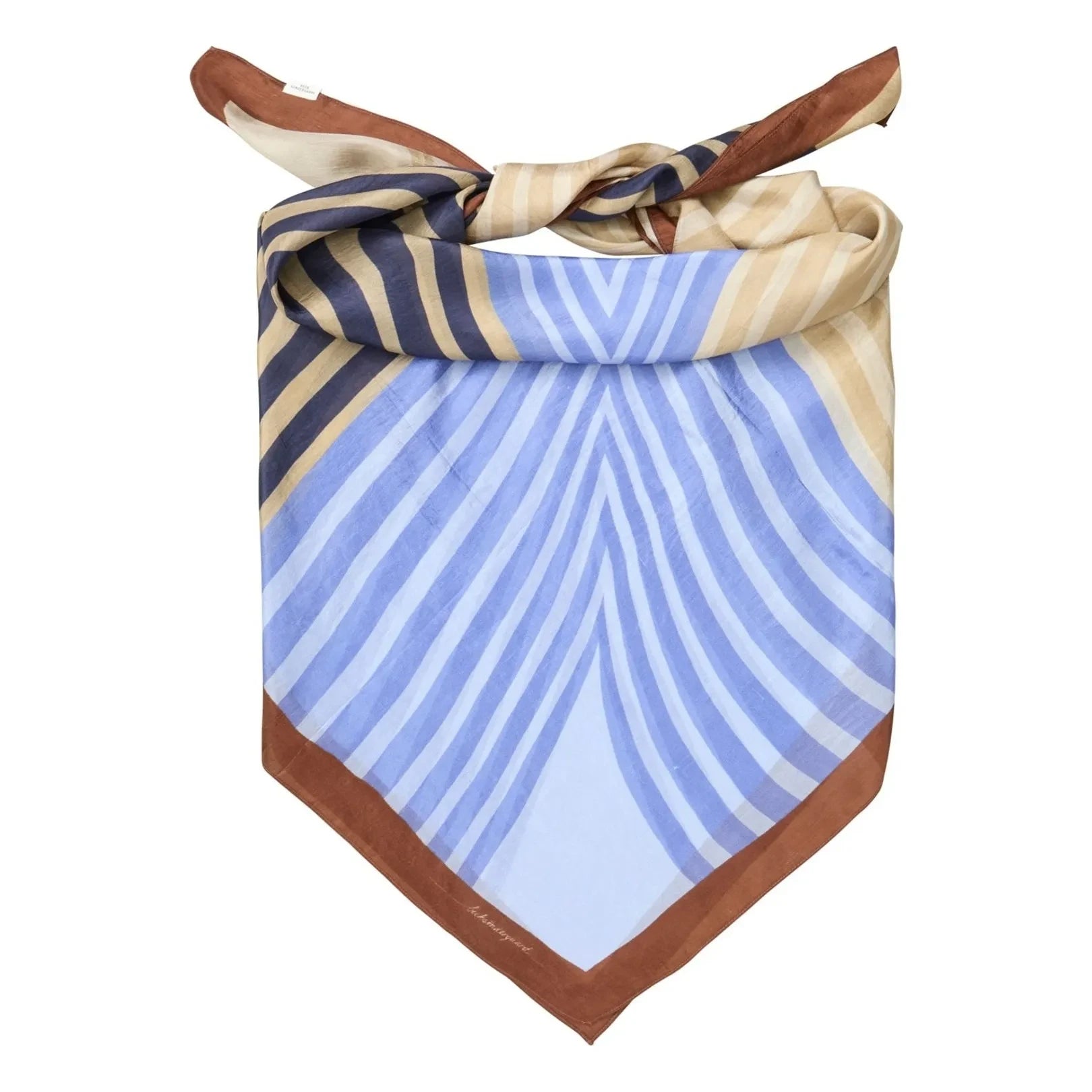 Becksöndergaard - Graphilia Taby Silk Scarf | Blue