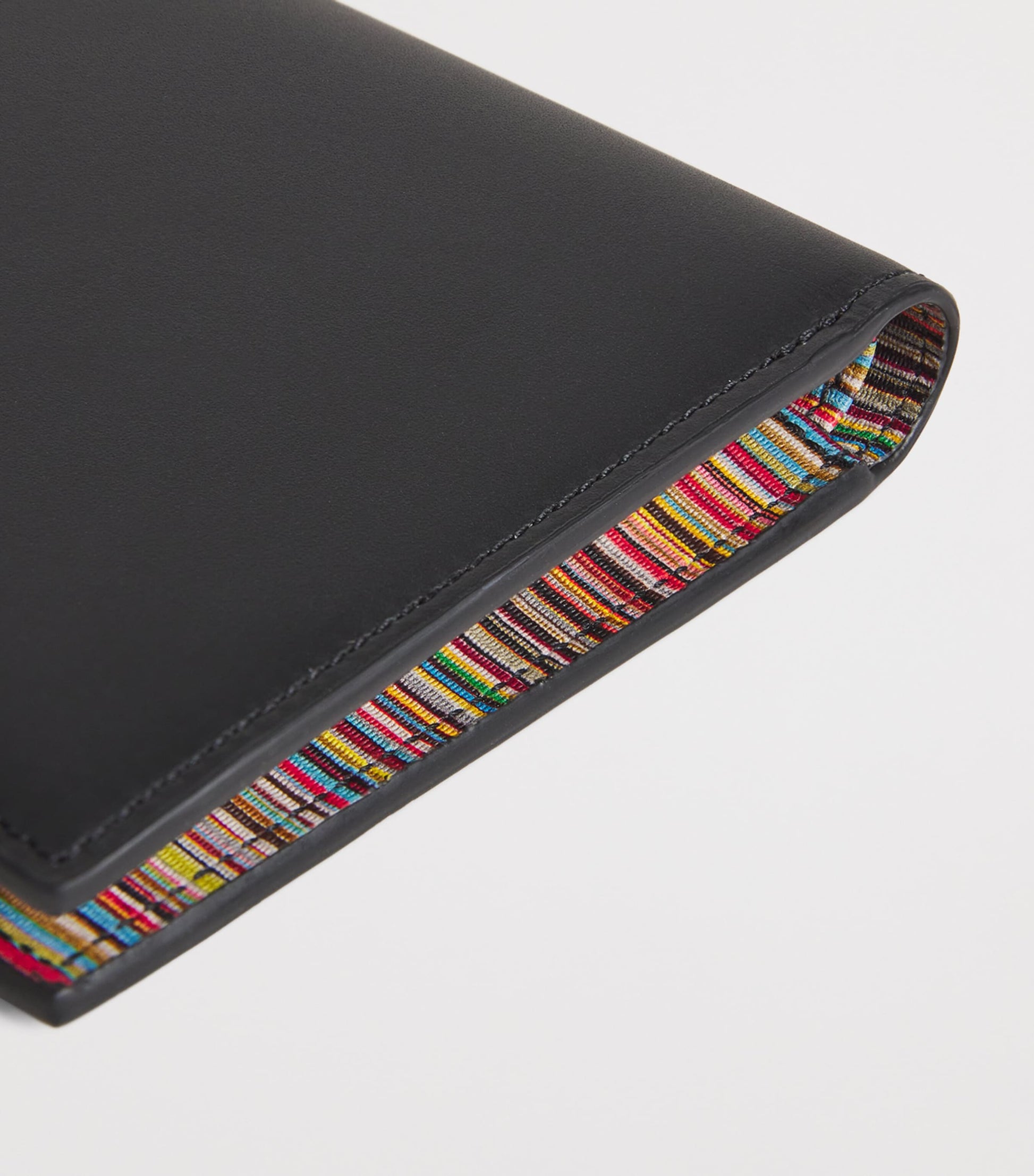 Paul Smith Leather Stripe Insert Bifold Wallet