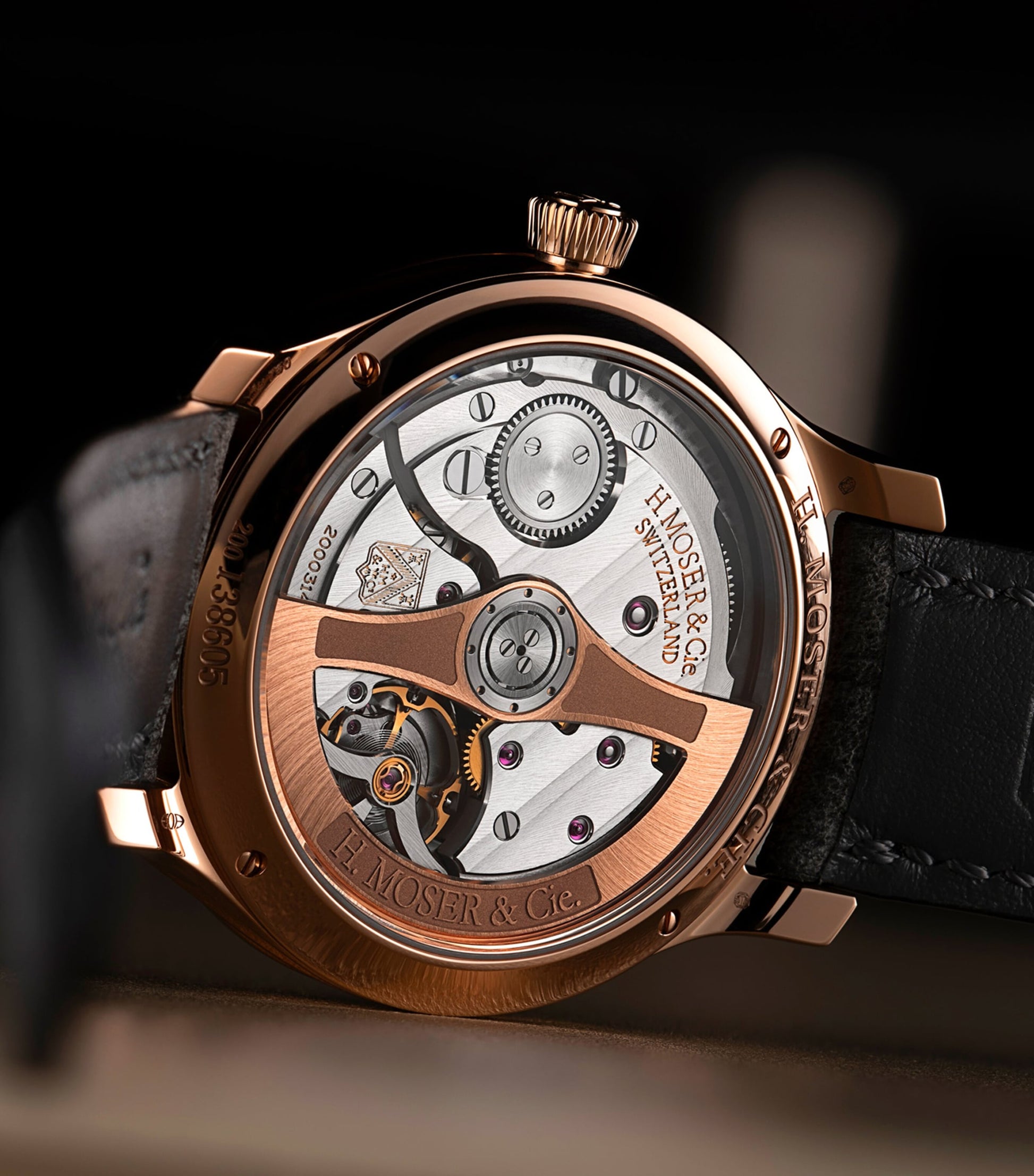 Rose Gold Endeavour Centre Seconds Concept Watch 40mm