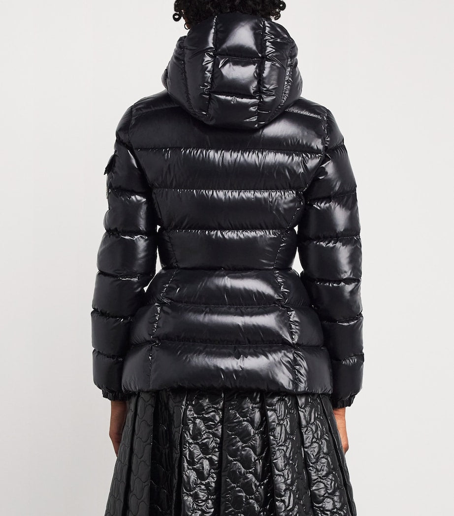 Moncler Black Down Hooded Barante Jacket