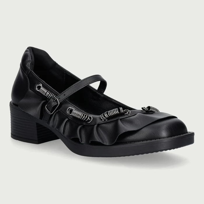 Ruffle Chain Mary Janes Babetler