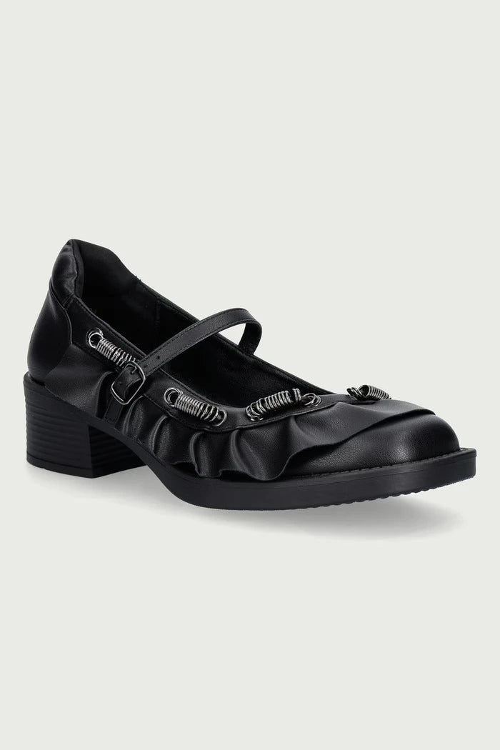 Ruffle Chain Mary Janes Babetler