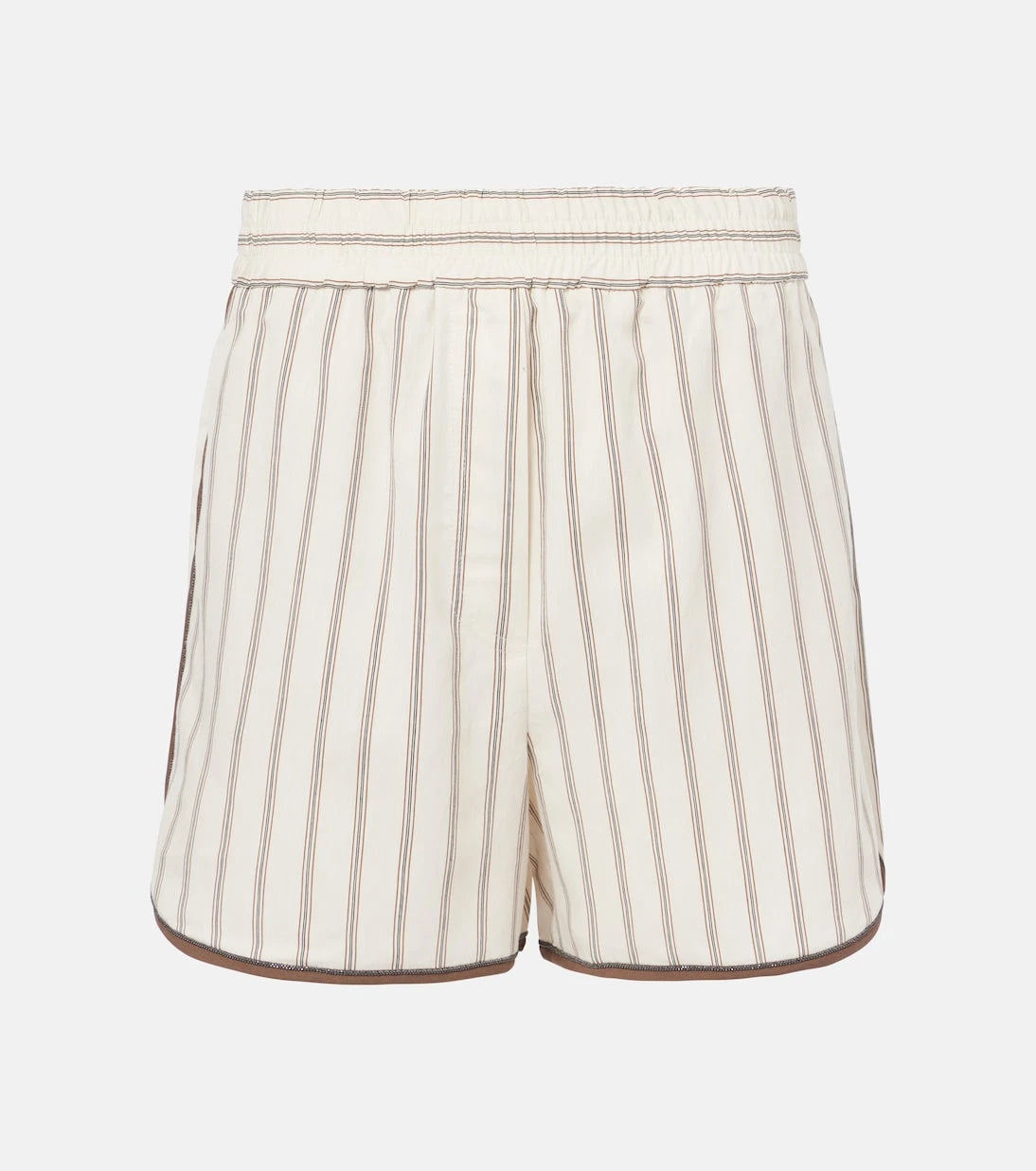 Brunello Cucinelli - High-rise Bermuda shorts